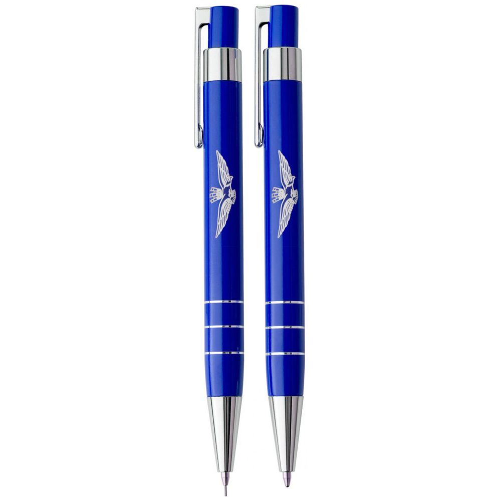 SET PENNA A SFERA E PORTAMINE IN ASTUCCIO IN LATTA NON PERSONALIZZATO, D