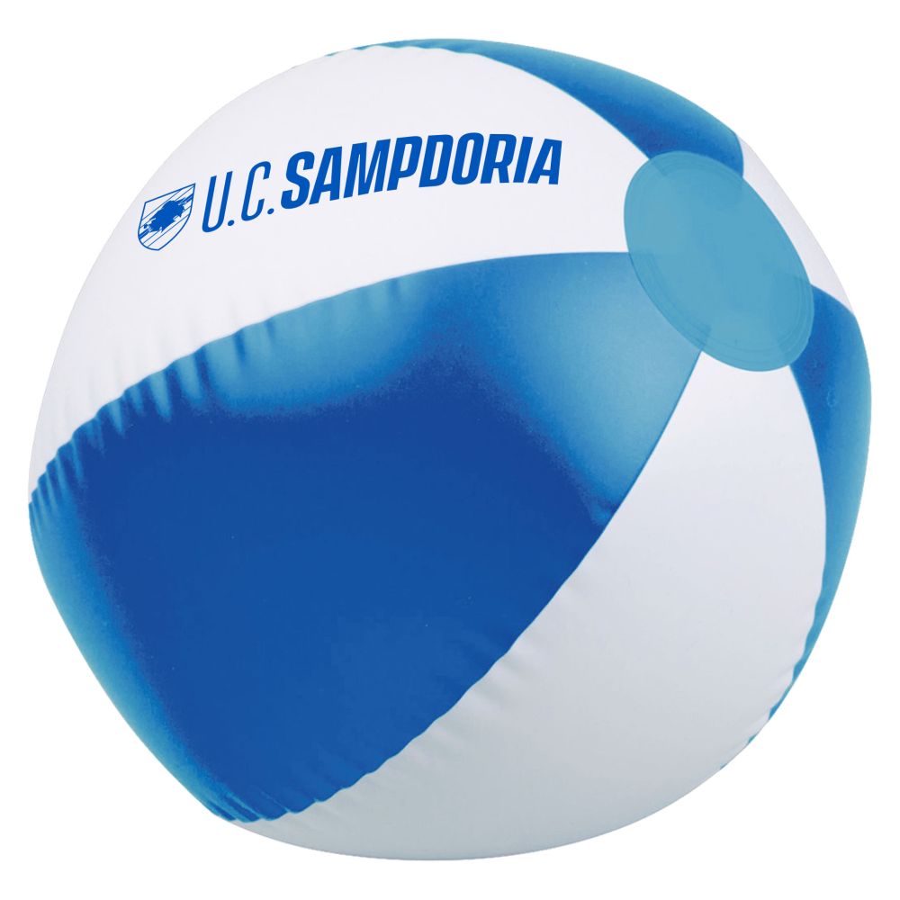 PALLONE DA SPIAGGIA GONFIABILE IN PVC DIAM. 23 CM SAMPDORIA