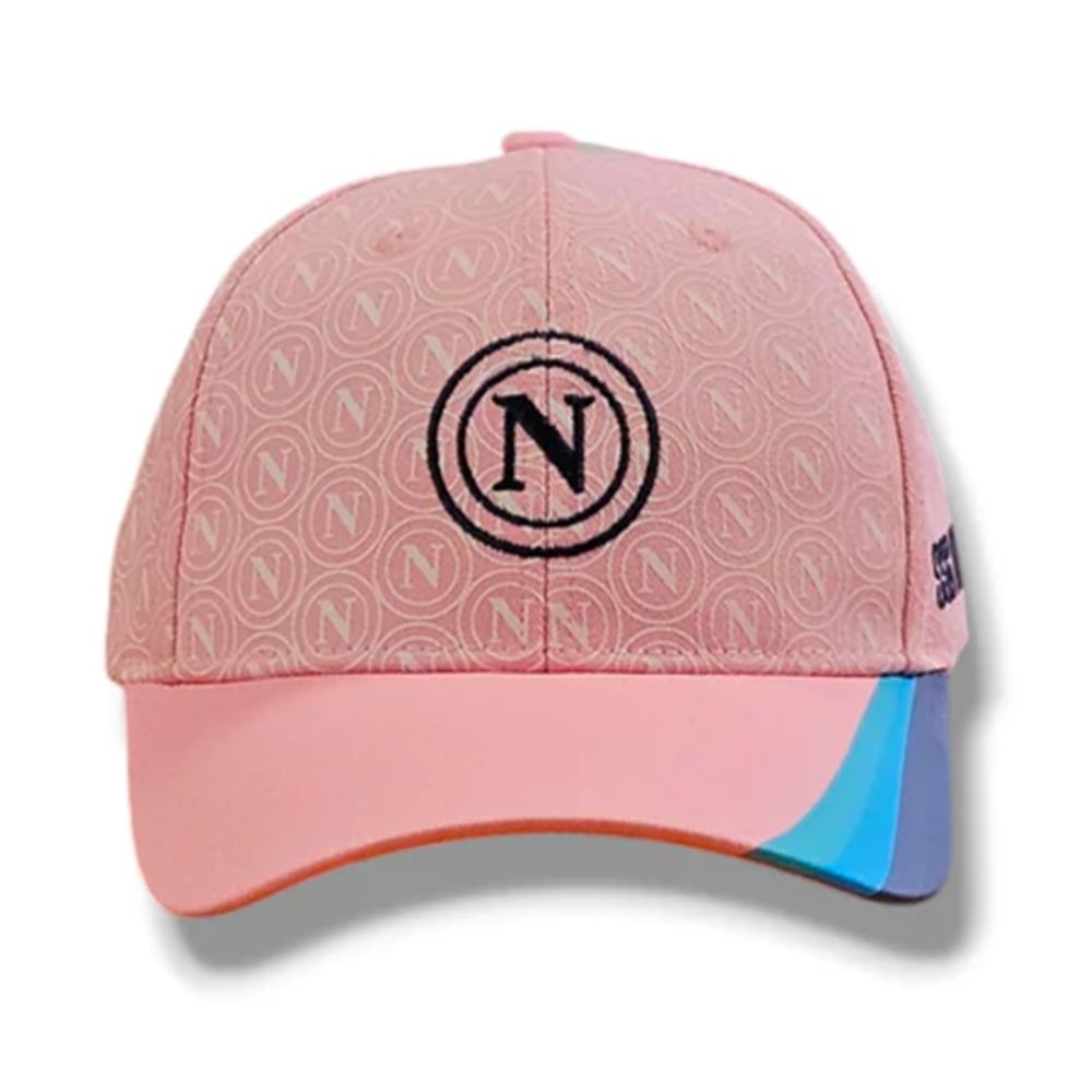 CAPPELLINO COTONE BASEBALL NAPOLI ROSA