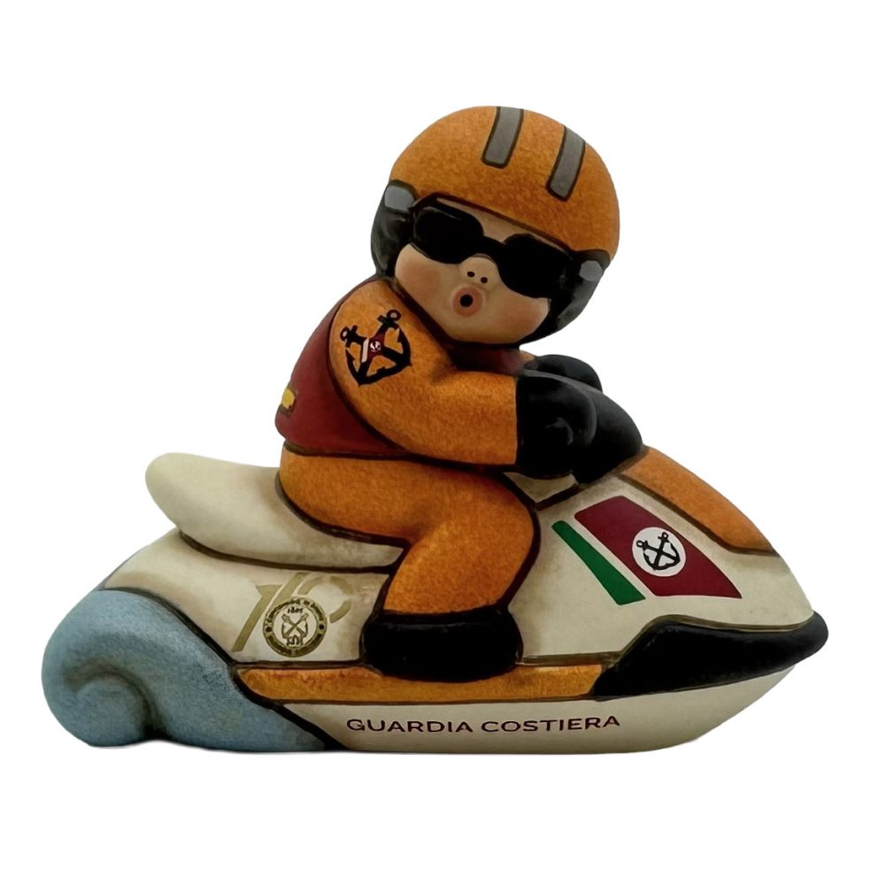 ADDOBBO GUARDIA COSIERA SU MOTO D'ACQUA THUN