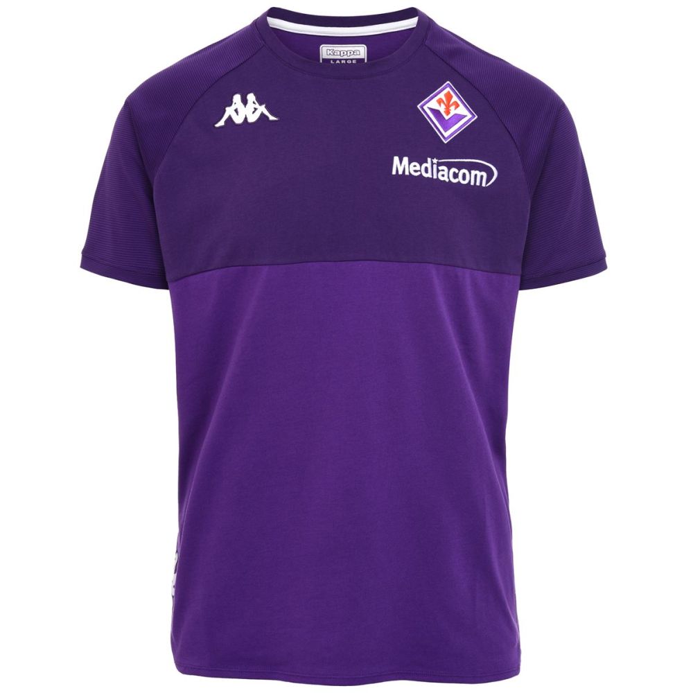 T-SHIRT DA TIFOSO VIOLA IN COTONE FIORENTINA