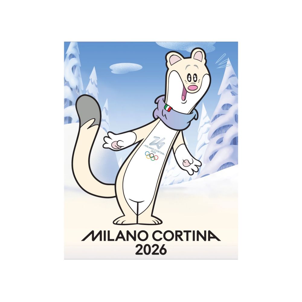 MILANO CORTINA 26 TINA MAGNET 36MM X 45MM