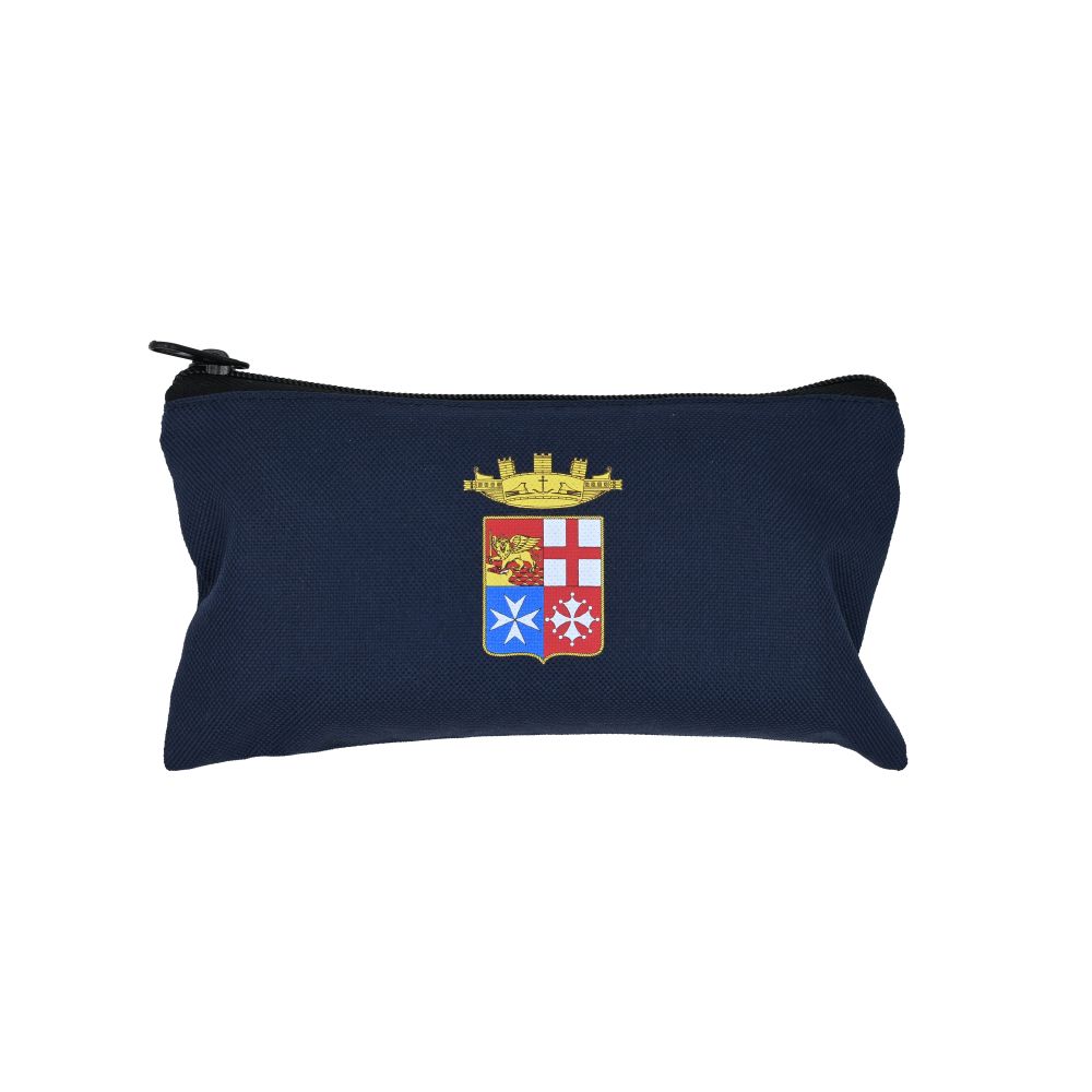 PORTAPENNE IN POLIESTERE BLU 20X11 CM MARINA MILITARE