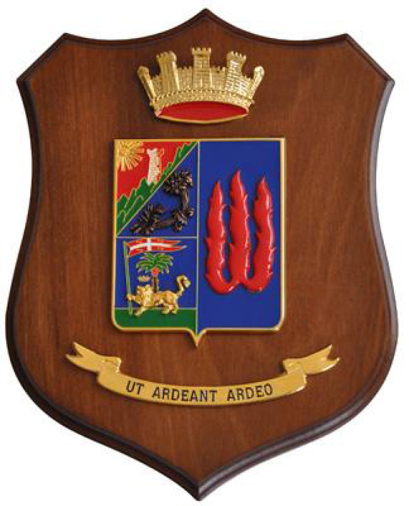 CREST IN METALLO SMALTATO SOTTUFFICIALI ESERCITO ITALIANO