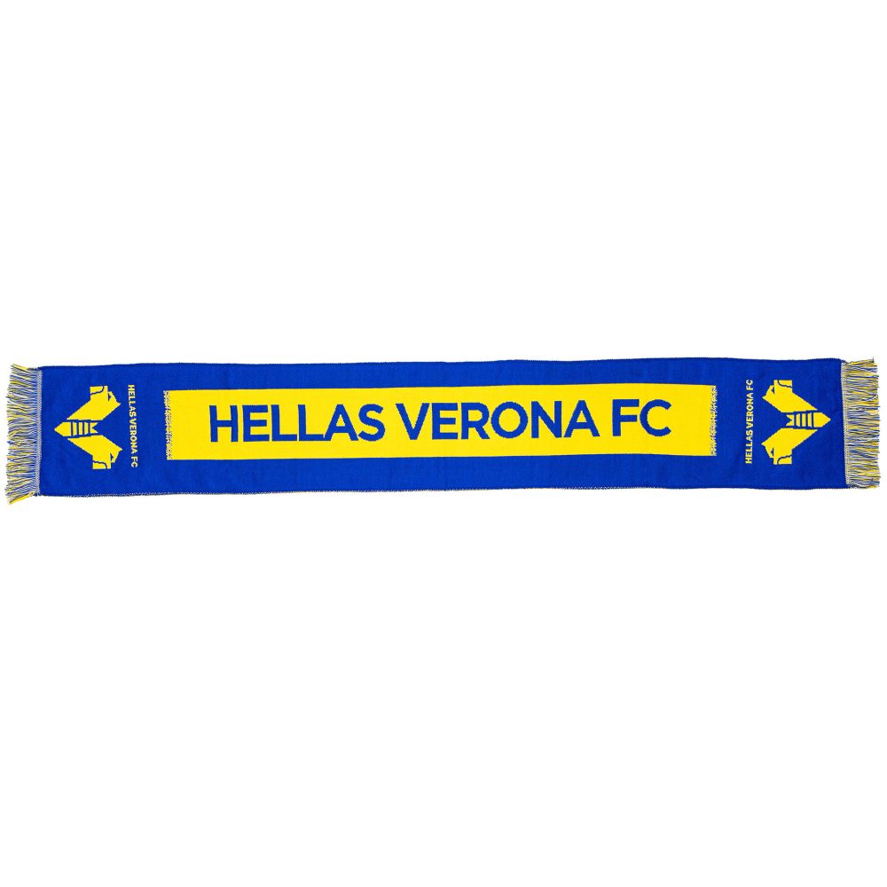 SCIARPA JACQUARD GIALLA HELLAS VERONA