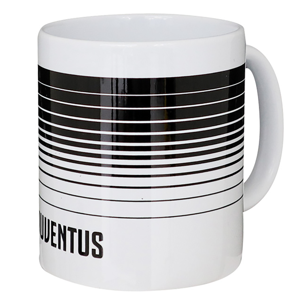 MUG IN CERAMICA INTERNO BIANCO STRIPES JUVENTUS