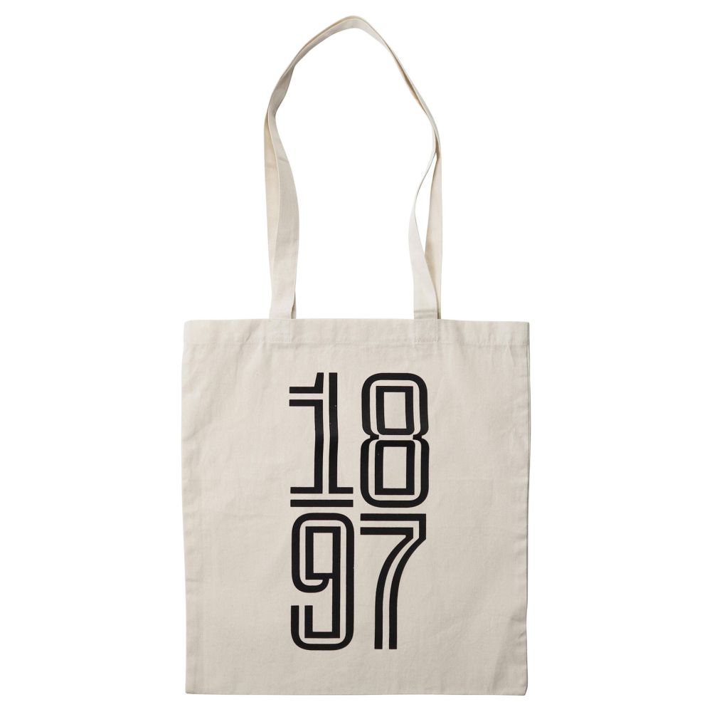 SHOPPER IN COTONE COLORE NERO JUVENTUS