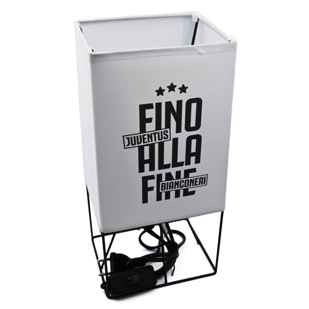 LAMPADA DA TAVOLO RETTANGOLARE JUVENTUS