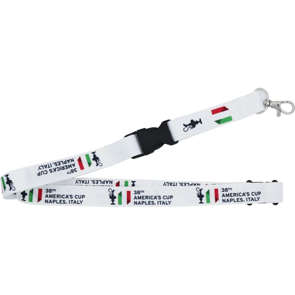 PORTAPASS AMERICA'S CUP 38 BIANCO CON SCRITTA PORTAPASS AMERICA'S CUP 38 BIANCO CON SCRITTA