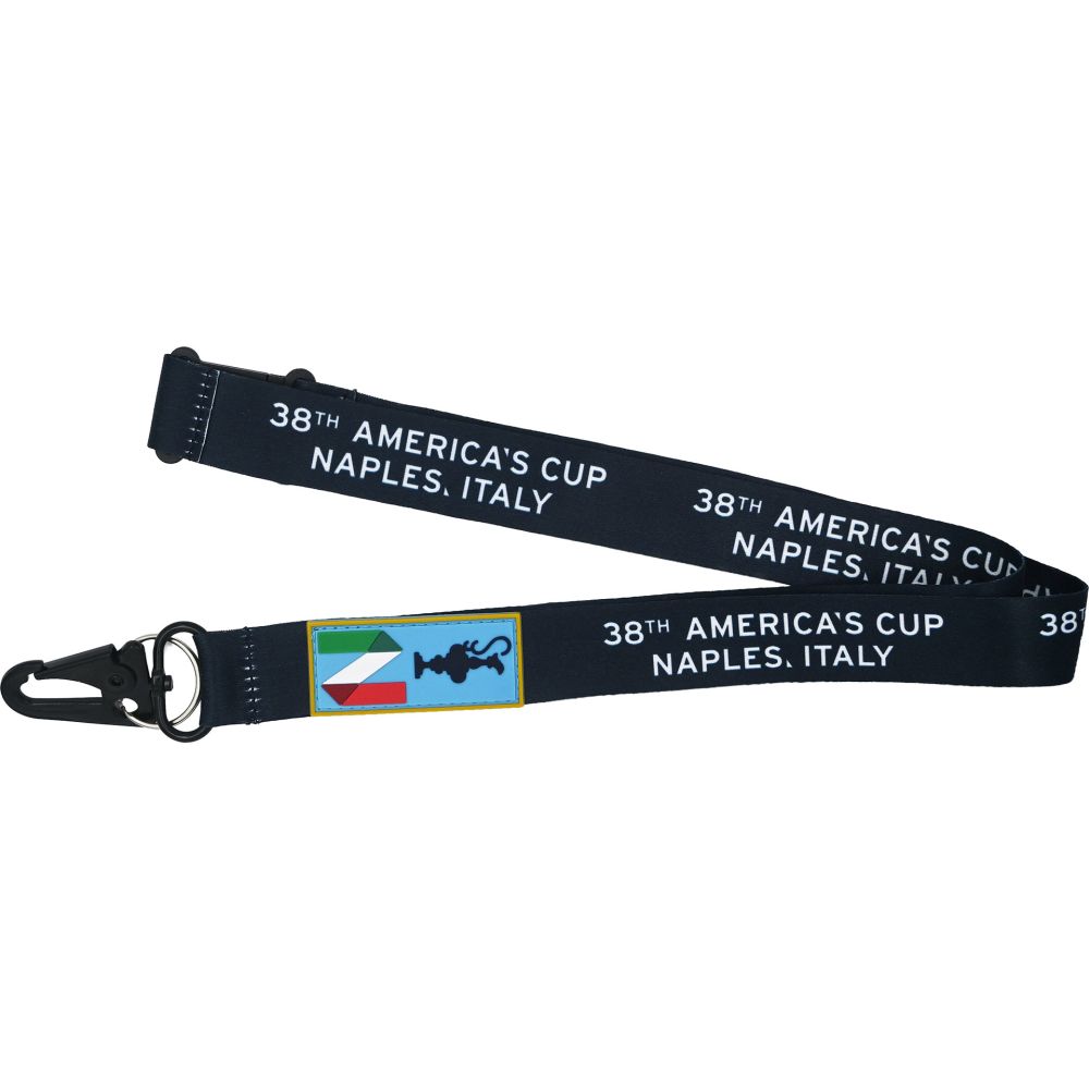 PORTAPASS AMERICA'S CUP 38 BLU NAVY CON SCRITTA TOPPA COPPA E N