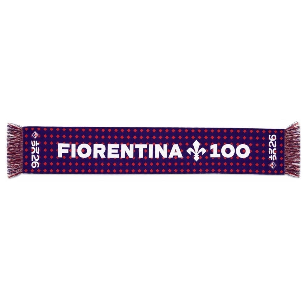 SCIARPA IN JACQUARD CENTENARIO FIORENTINA