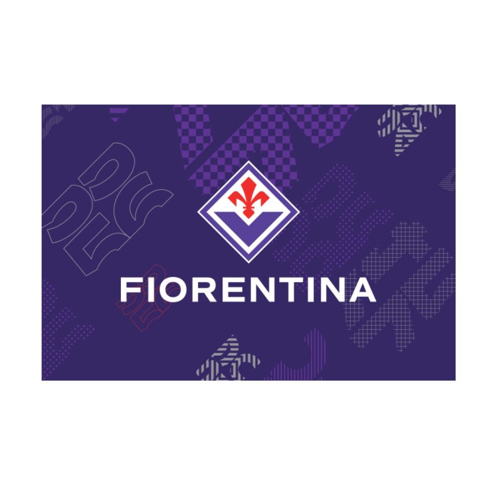BANDIERA FIORENTINA CENTENARIO MISURE 100X140 CM