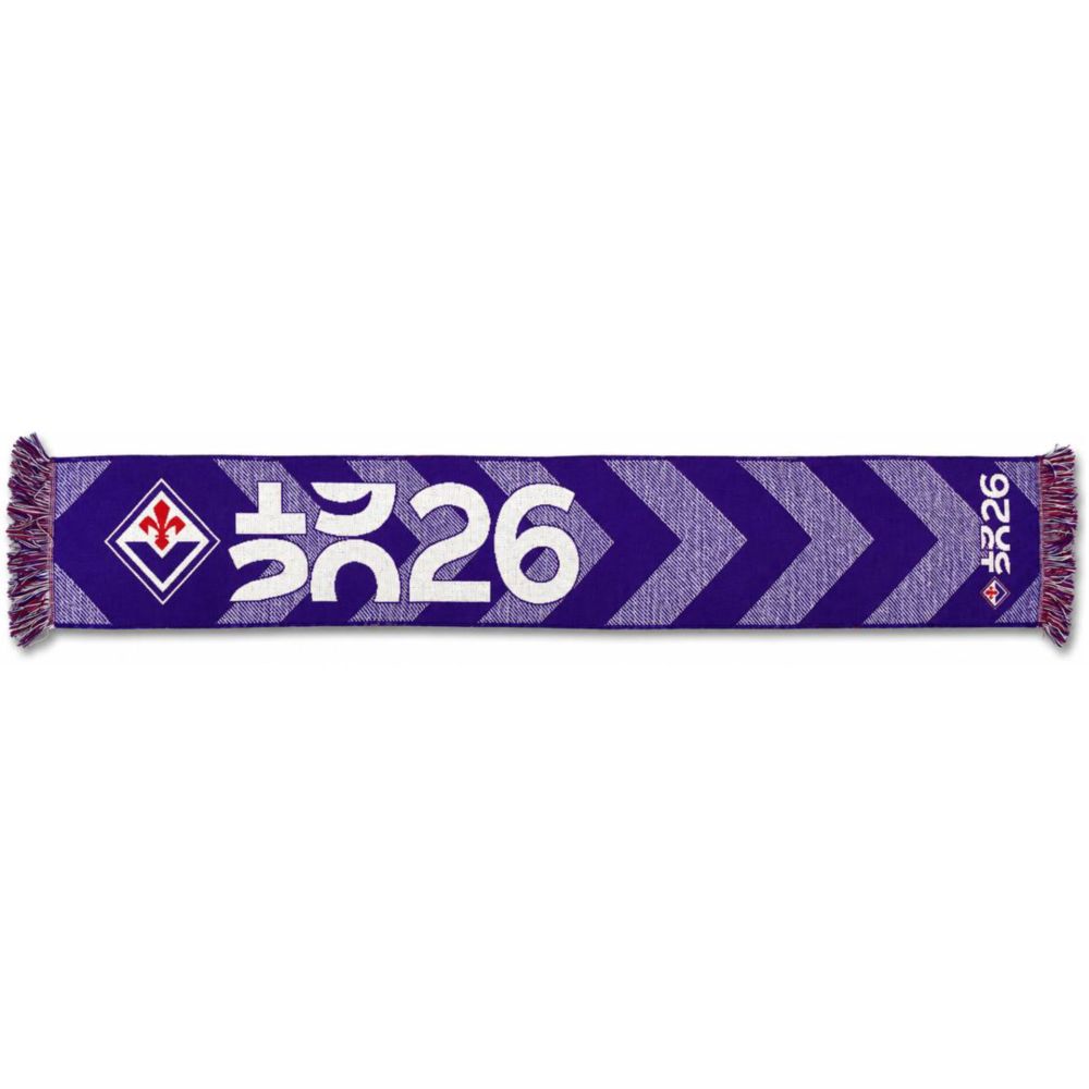 SCIARPA IN JACQUARD CENTENARIO FIORENTINA 1926/2026