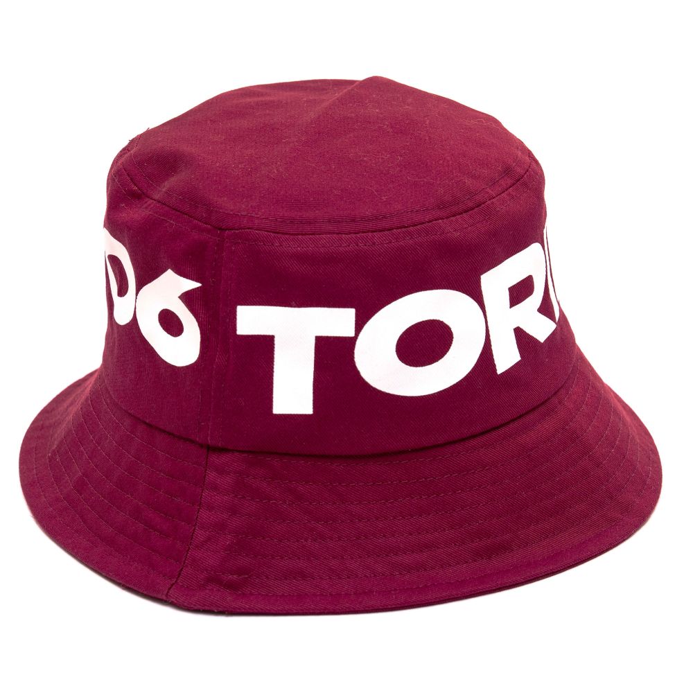 CAPPELLO PESCATORE GRANATA CON SCRITTA TORINO FC 1906 CAPPELLO PESCATORE GRANATA CON SCRITTA TORINO FC 1906