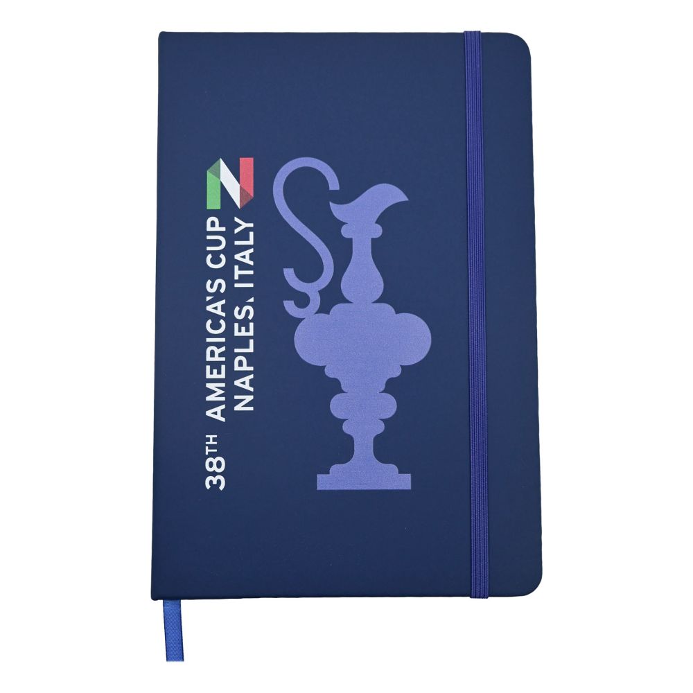 BLOCCO APPUNTI AMERICA'S CUP 38 BLU COPPA GRANDE 21X14