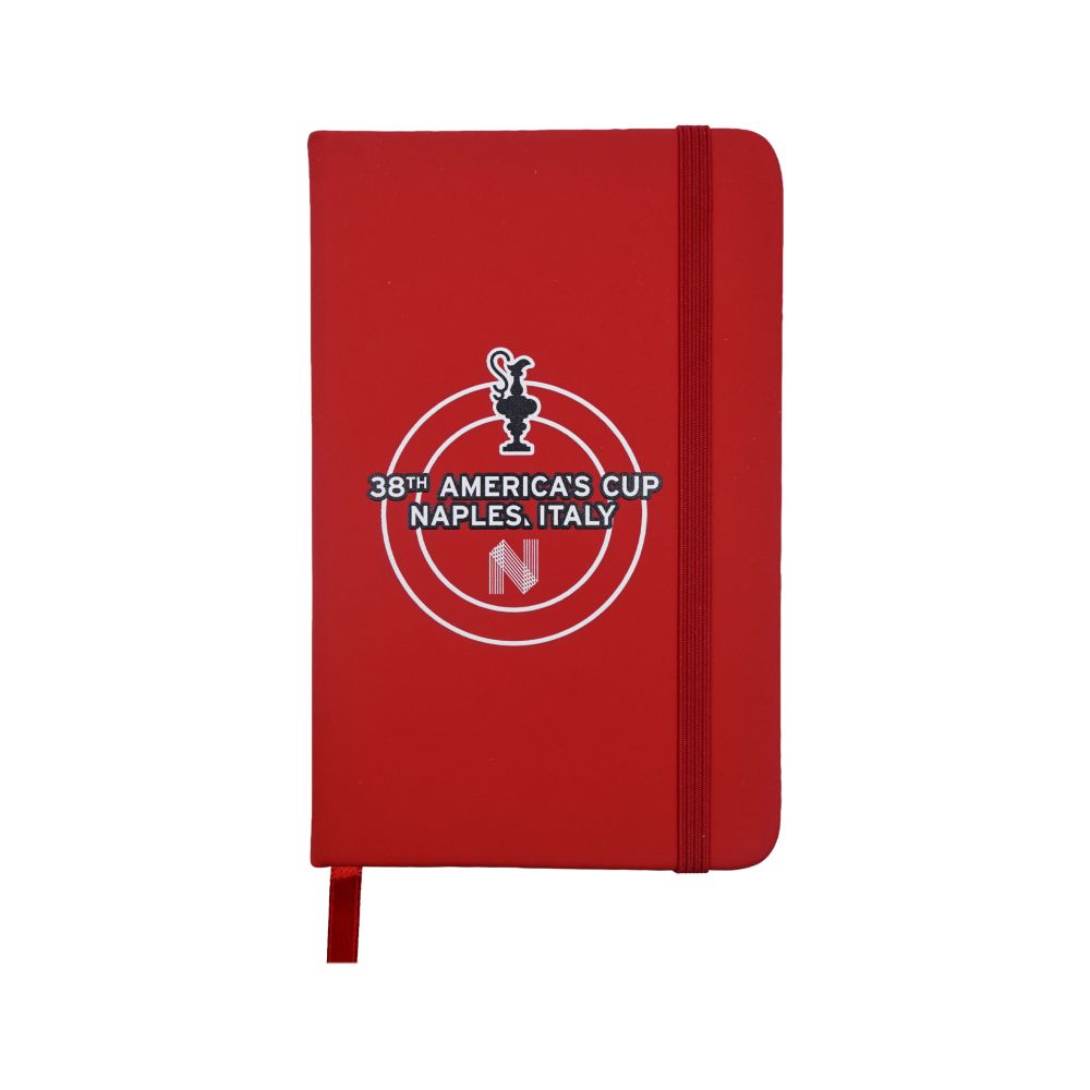 BLOCCO APPUNTI AMERICA'S CUP 38 ROSSO COPPA N SCRITTA 14X9