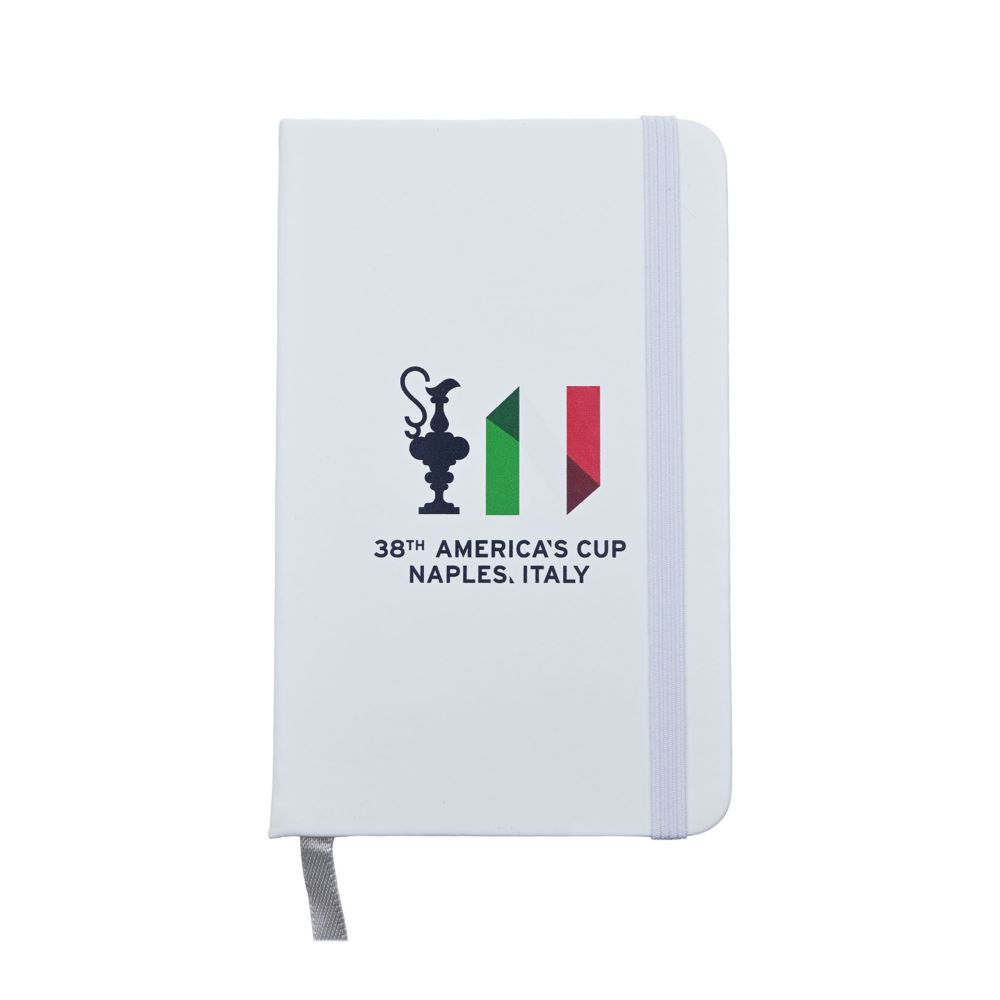 BLOCCO APPUNTI AMERICA'S CUP 38 BIANCO COPPA E N GRANDI 14X9