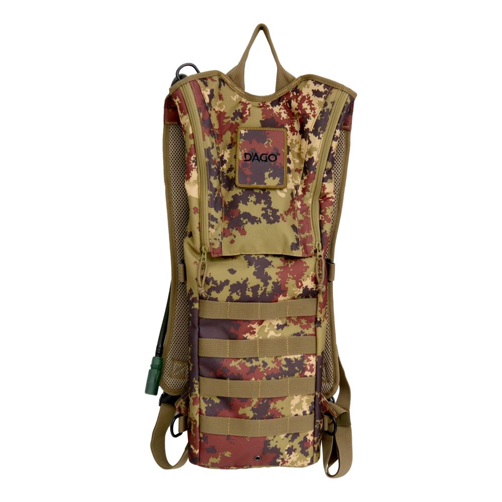 CAMEL BACK POLI 600D RESISTENTE ALL'ACQUA MIS.57X19X5.5 CM