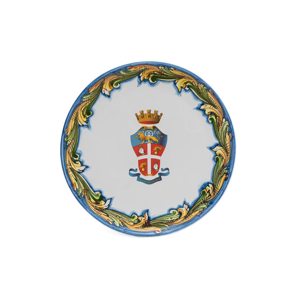 PIATTO IN CERAMICA DI CALTAGIRONE Ø 20 CM CARABINIERI