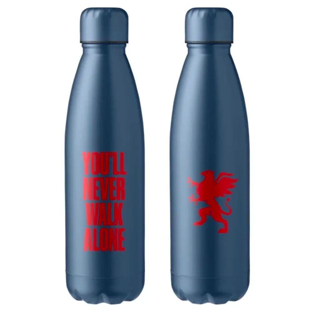 BORRACCIA TERMICA OPACA 500ML GENOA CFC GRAFICA YOU'LL NEVER WALK ALONE