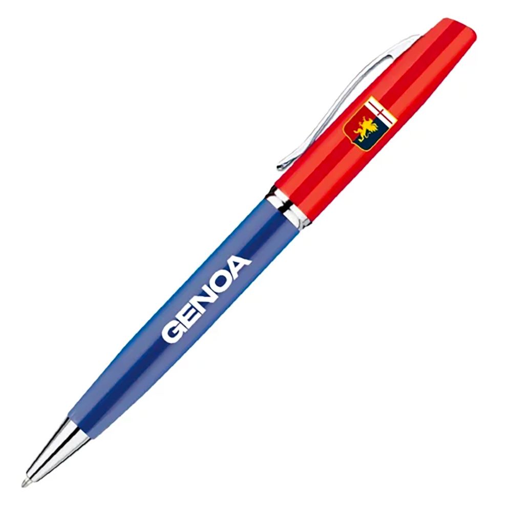 PENNA MOD. DELUXE GENOA CFC COLORE BLU/ROSSO