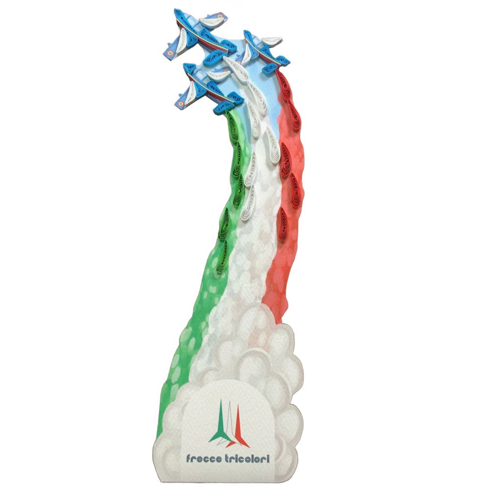 SEGNALIBRO POP UP 60X210 MM FRECCE TRICOLORI