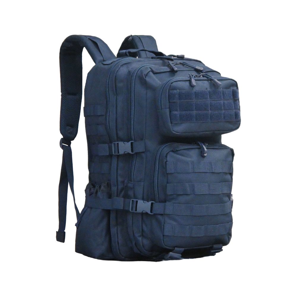 ZAINO TATTICO BLU NAVY CON VELCRO, 40 LT