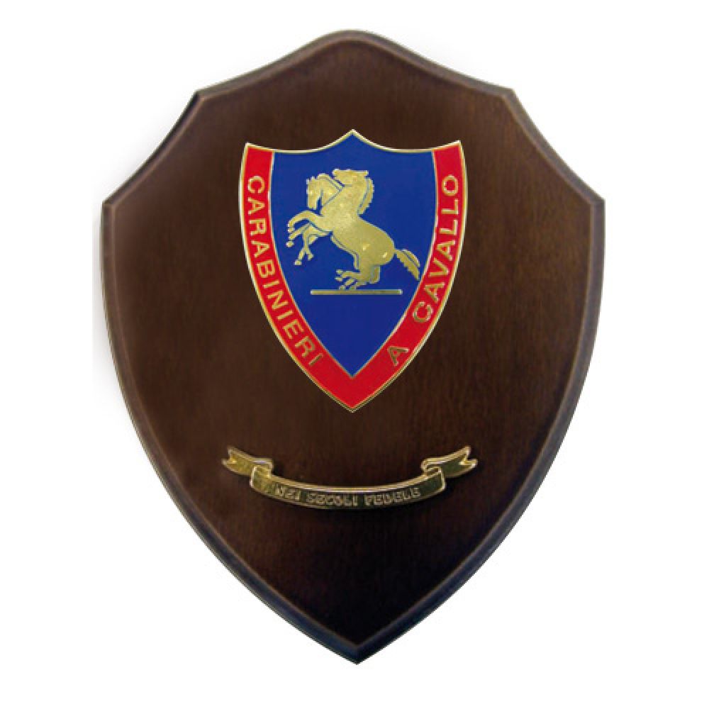 CREST MEDIO CARABINIERI A CAVALLO MIS CM 15,5X12,5