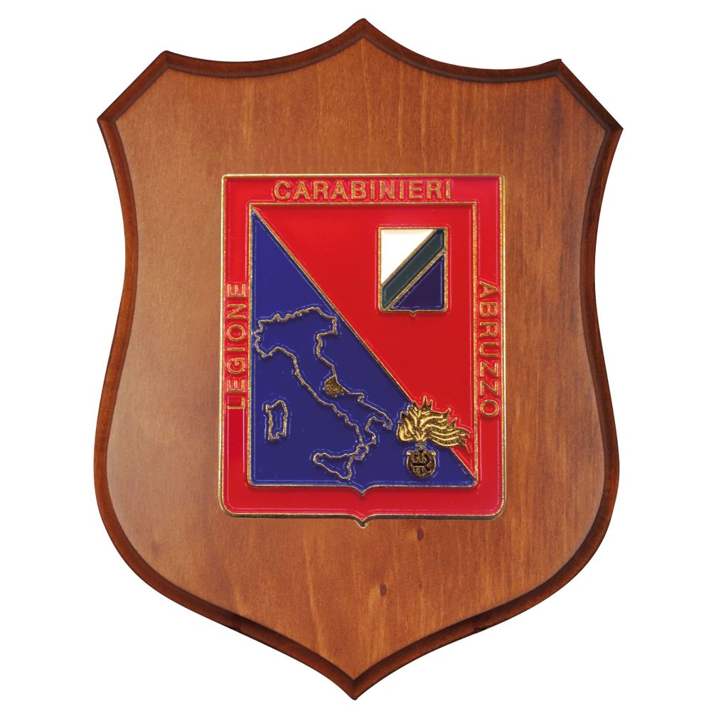 CREST CARABINIERI LEGIONE ABRUZZO MIS CM 22,5X17,5