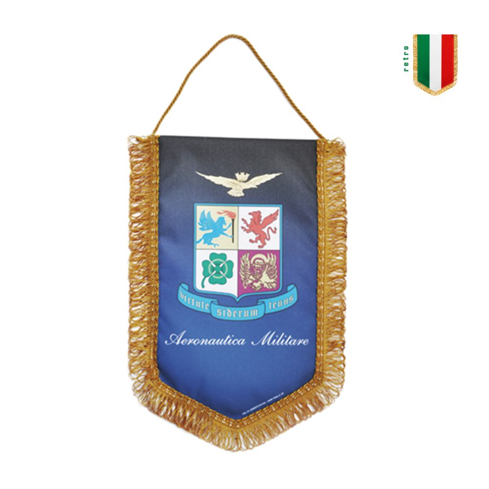 GAGLIARDETTO PENTAGONALE 35X25 CM A.M.