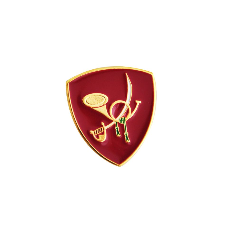 DISTINTIVO CON SPILLA SMALTO A FREDDO BRIGATA BERSAGLIERI GARIBALDI E.I.