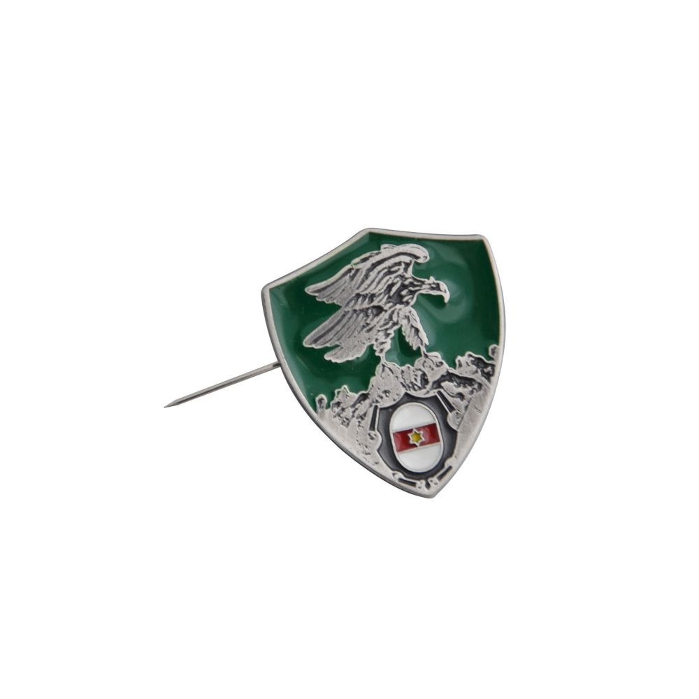 DISTINTIVO CON SPILLA SMALTO A FREDDO COMANDO TRUPPE ALPINE ESERCITO