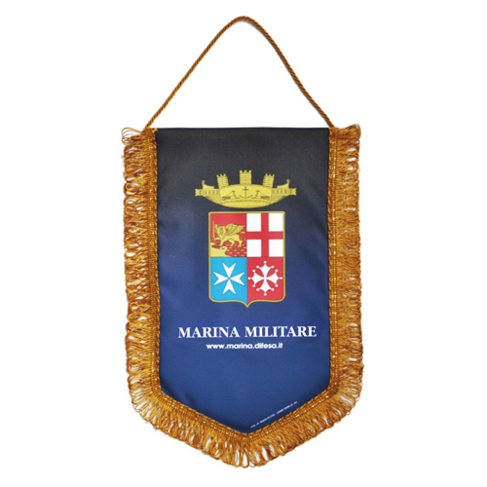 GAGLIARDETTO PENTAGONALE 35X25 CM MARINA MILITARE