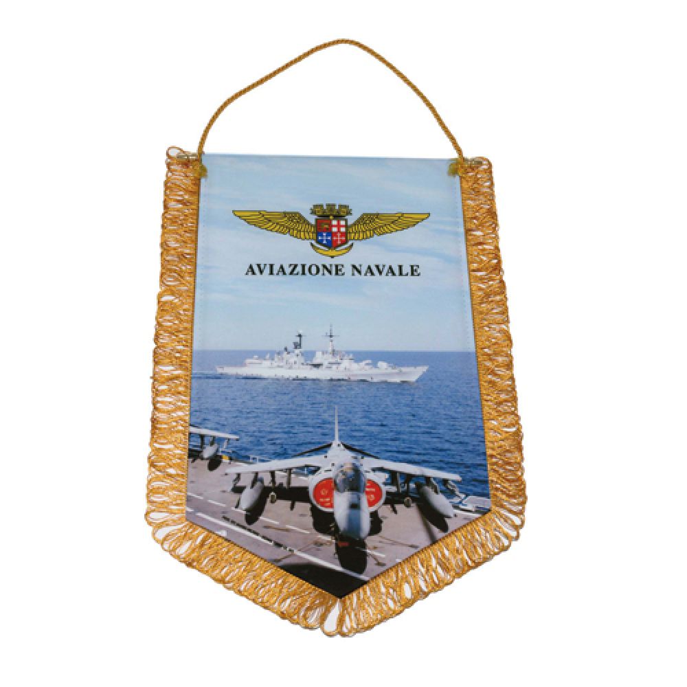 GAGLIARDETTO PENTAGONALE 35X25 CM A.N.
