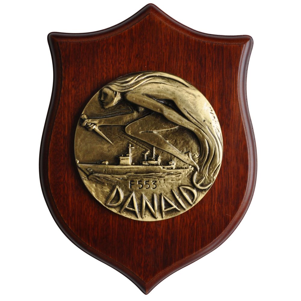 CREST IN METALLO M.M. CORVETTA DANAIDE