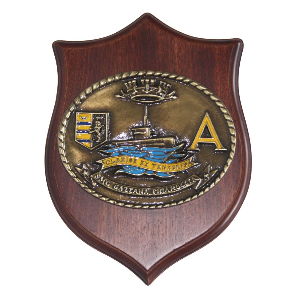 CREST IN METALLO M.M. PRIAROGGIA