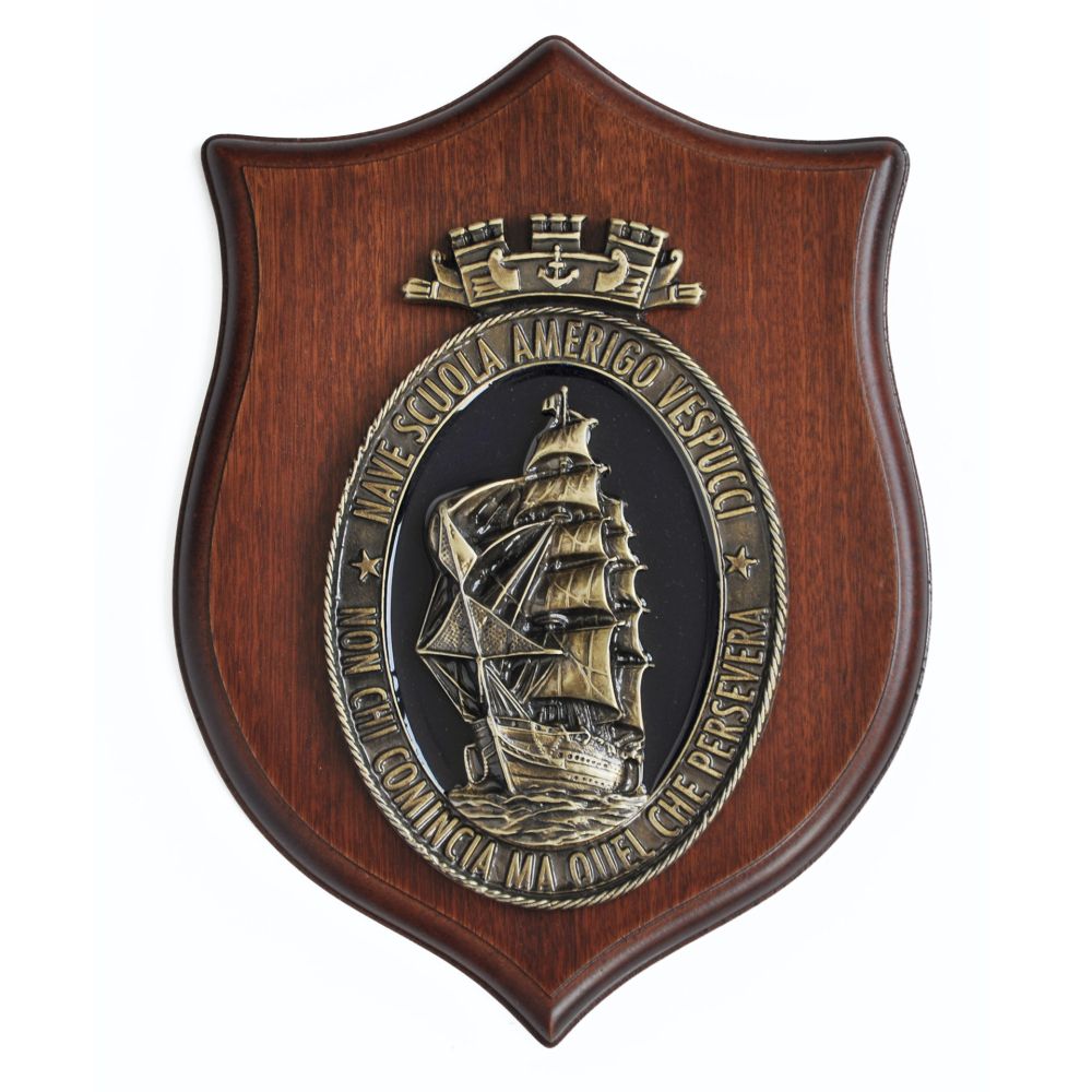 CREST ARALDICO NAVE SCUOLA AMERIGO VESPUCCI MM