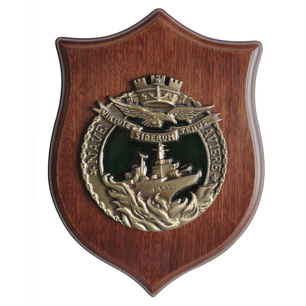 CREST IN METALLO M.M. NAVE AVIERE