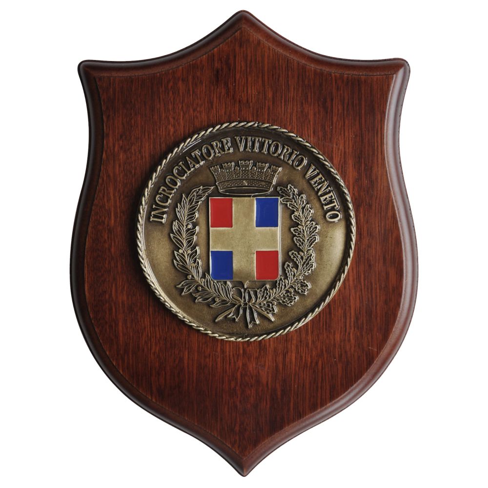 CREST IN METALLO M.M. NAVE VITTORIO V.