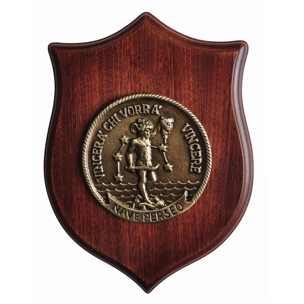 CREST IN METALLO M.M. NAVE PERSEO