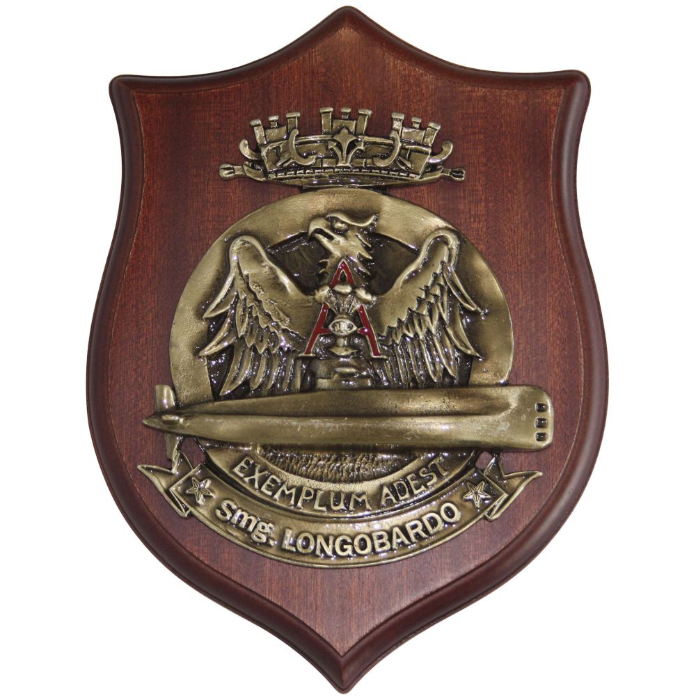 CREST ARALDICO SOMMERGIBILE P.LONGOBARDO MM