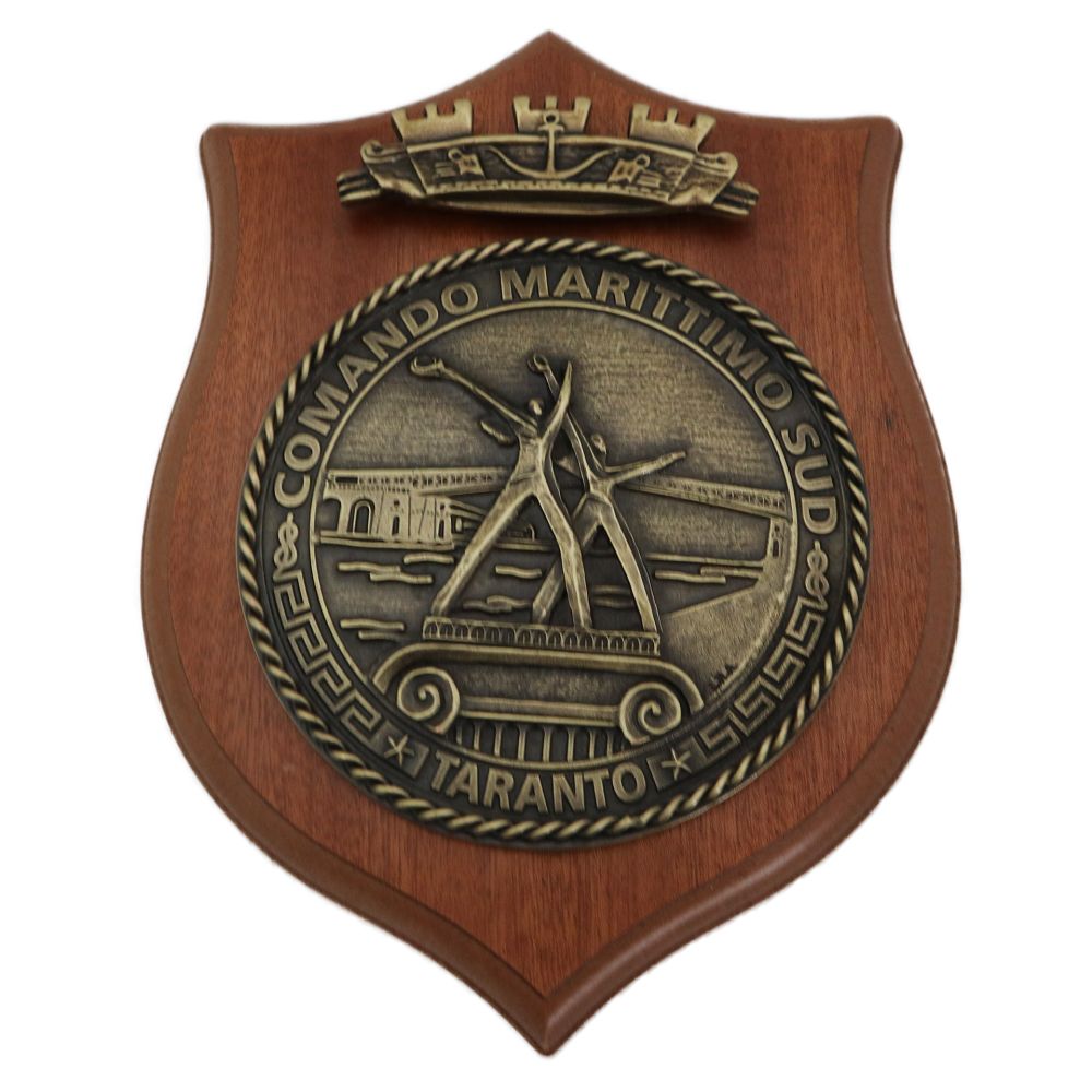 CREST IN METALLO M.M. COMANDO MARITTIMO SUD
