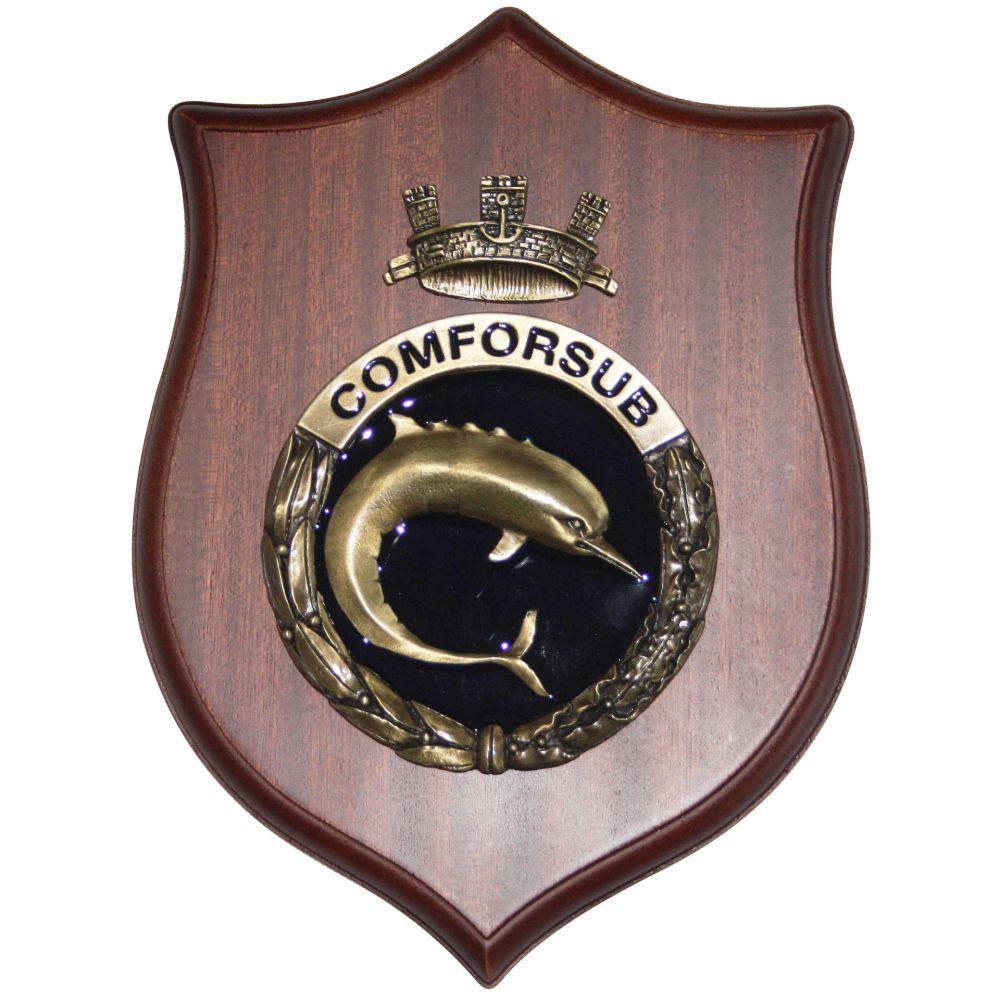 CREST IN METALLO M.M. COM. FORZE SUBACQUE
