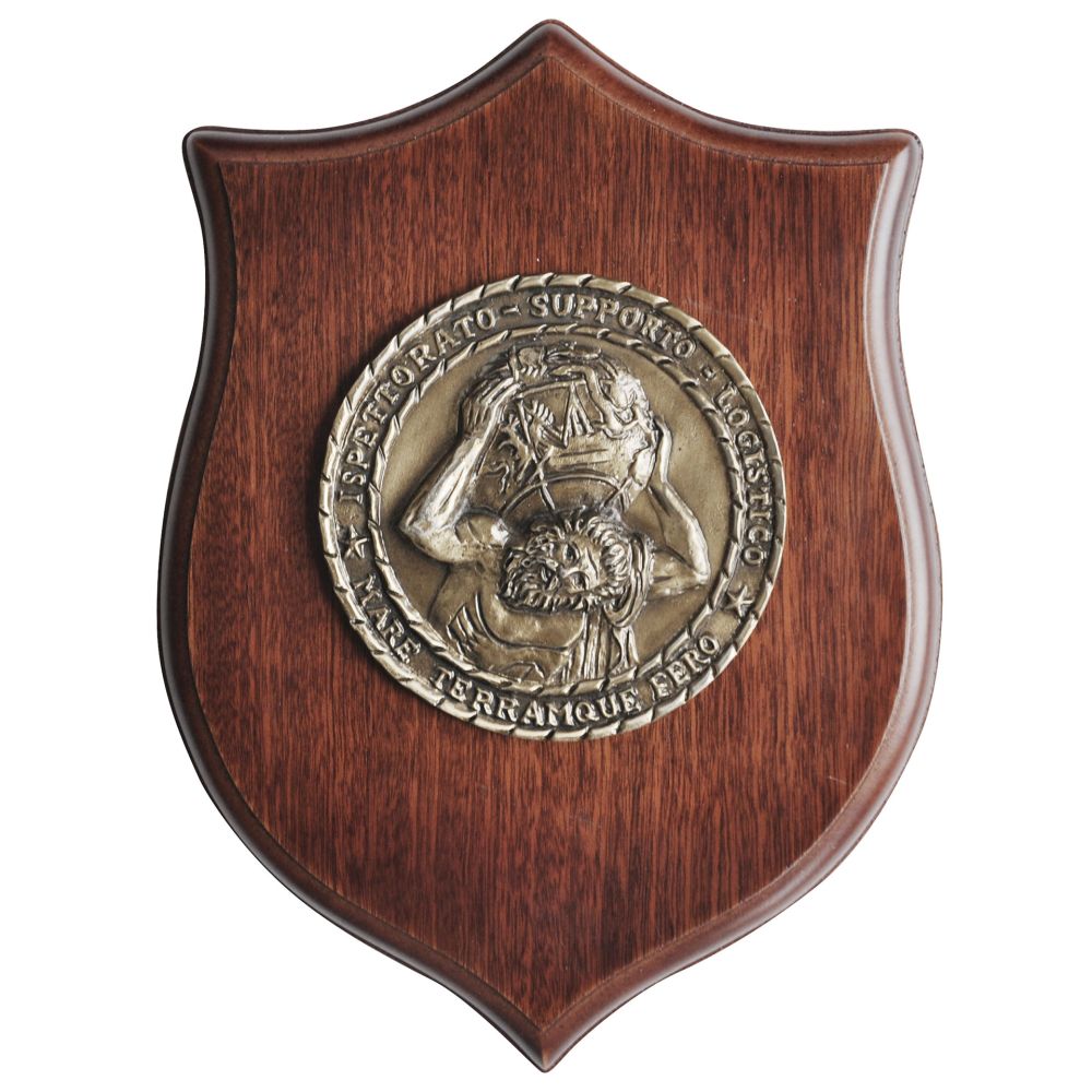 CREST IN METALLO M.M. ISPETTORATO SUPPORTO LOGISTICO