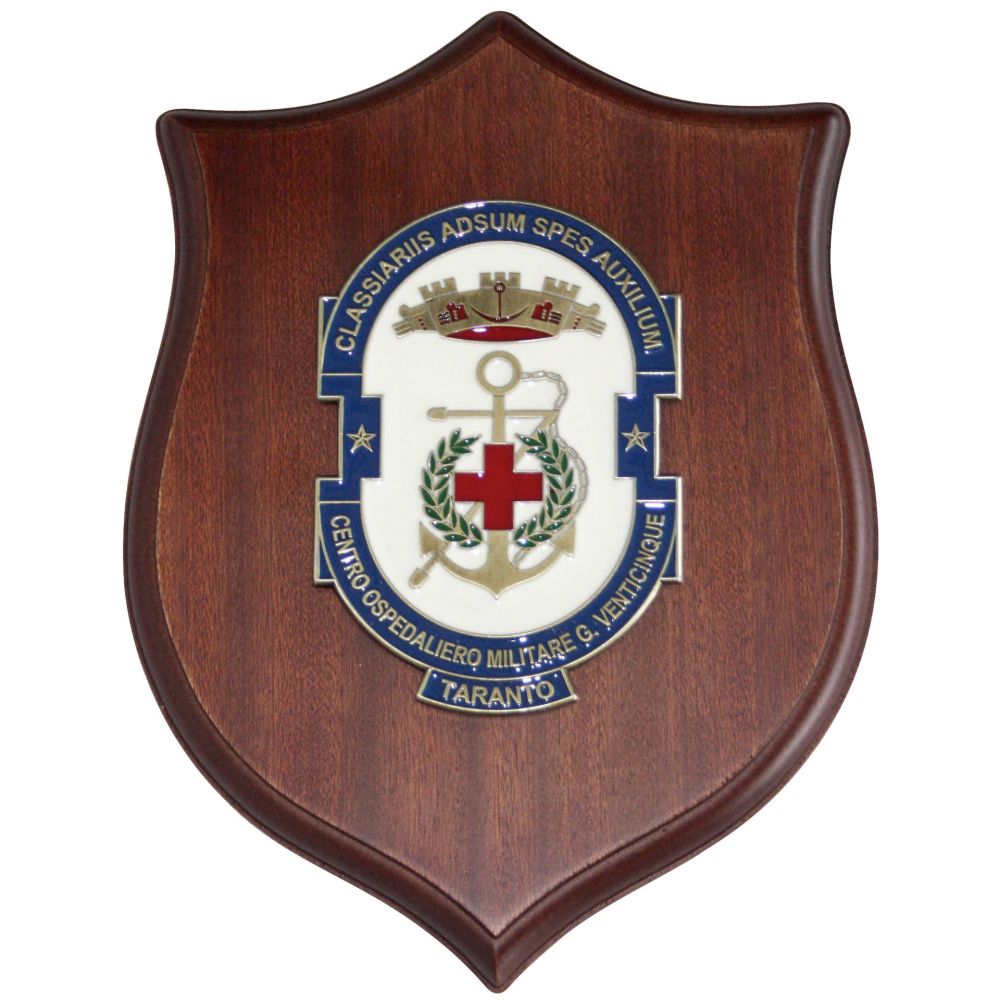 CREST IN METALLO M.M. OSPEDALE PRINCIP. TARANTO
