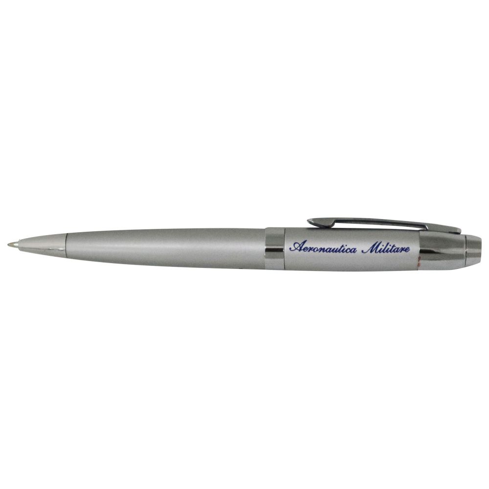 PENNA A SFERA IN METALLO A.M.IN ASTUCCIO TUBOLARE PERSONALIZZATO, DIME