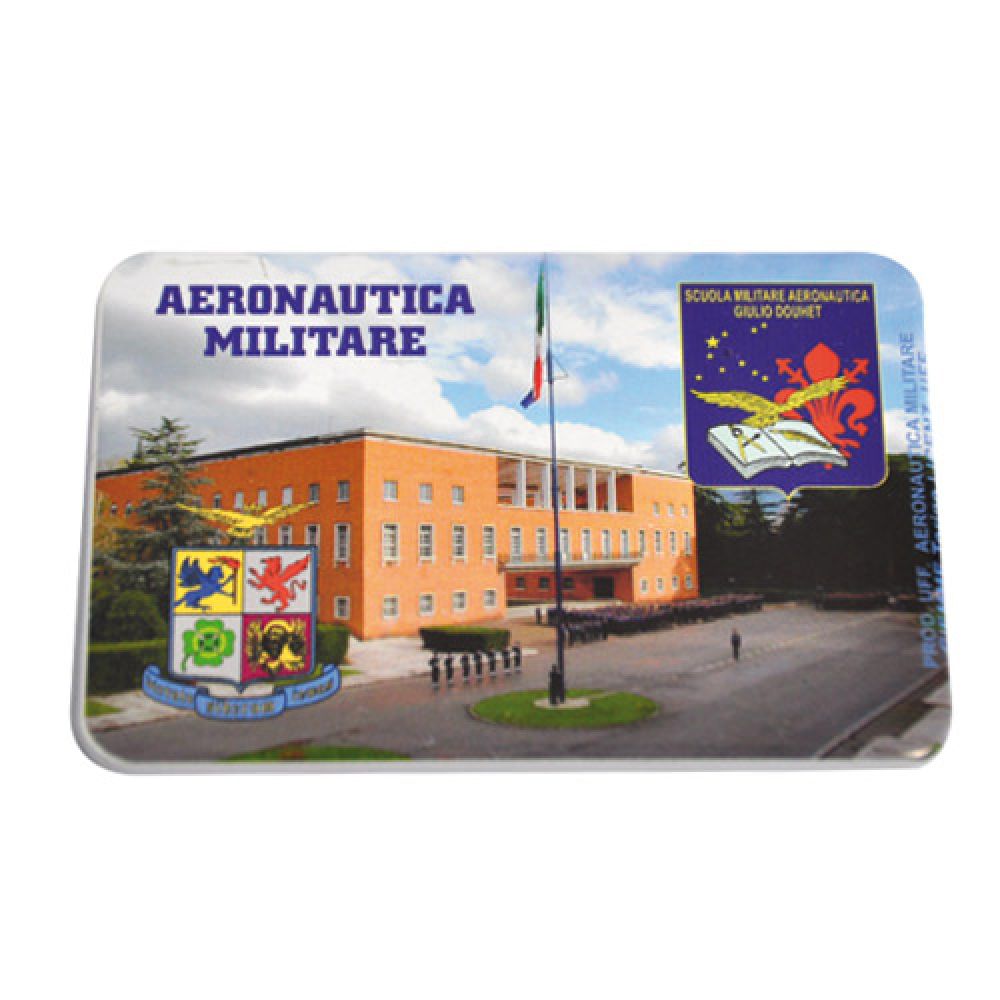 MAGNETE STAMPATO SCUOLA MILITARE AERONAUTICA GIULIO DOUHET