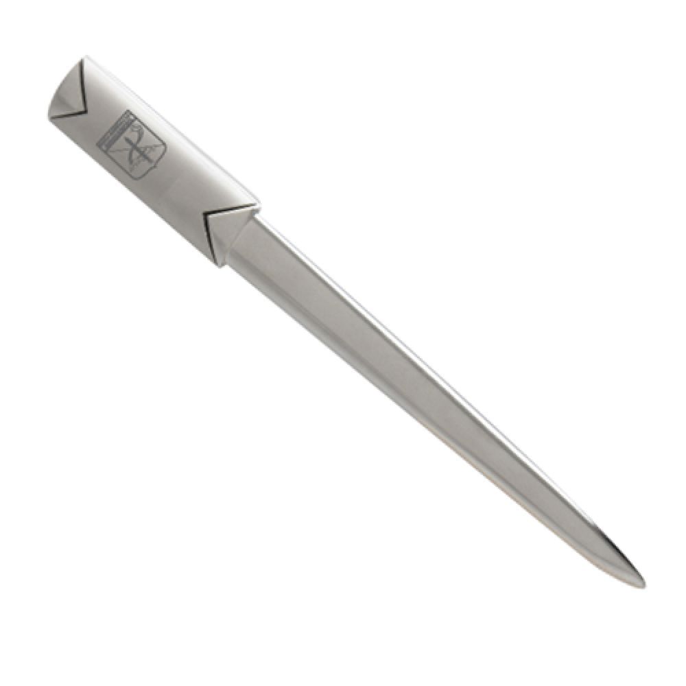 TAGLIACARTE IN METALLO CON LOGO INCISO S.M.