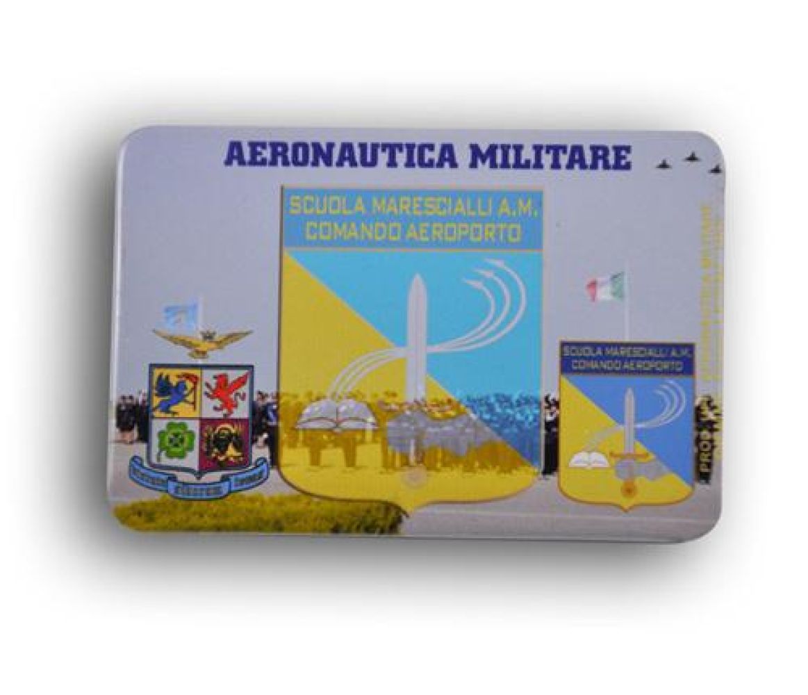 MAGNETE STAMPATO SCUOLA MARESCIALLI A.M. COMANDO AEROPORTO