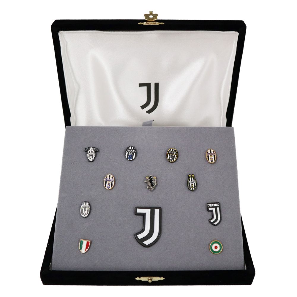 COFANETTO DISTINTIVI MARCHI STORICI JUVENTUS